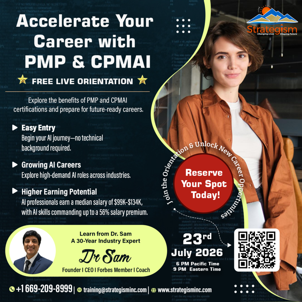 pmp cpmai orientation 23rd july 2026